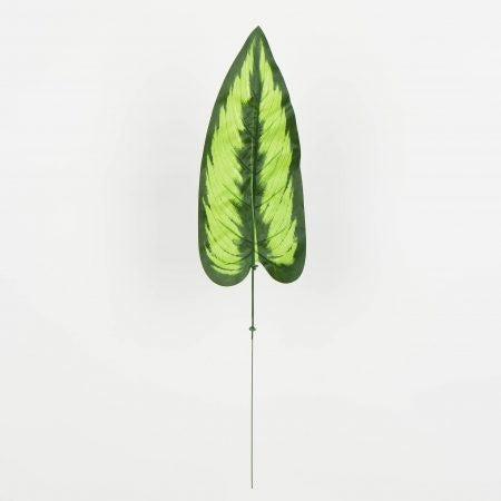 Vihreä flamingonkukka – tekolehti, 51 cm