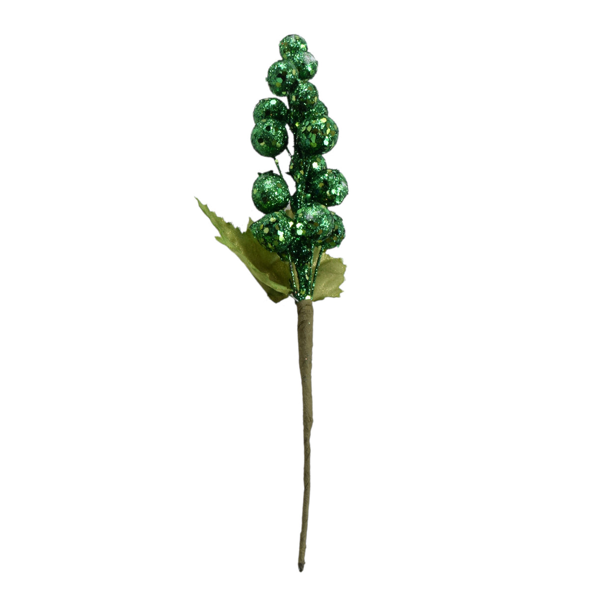 Vihreä joulukoriste, 27 cm