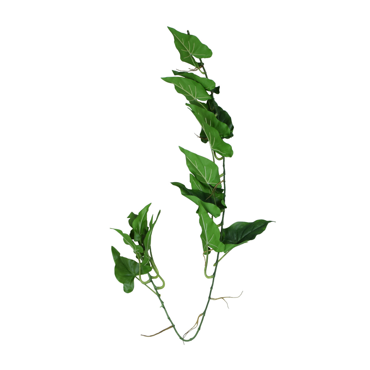 Vihreä kalla – tekoköynnös, kumipinta, 128 cm