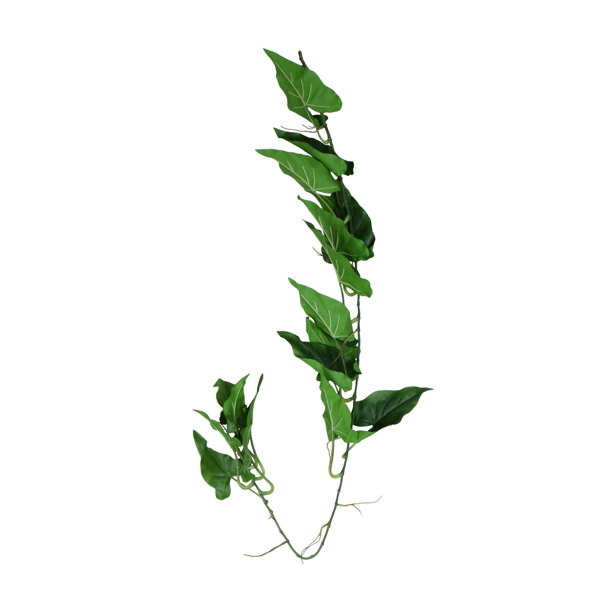 Vihreä kalla – tekoköynnös, kumipinta, 128 cm