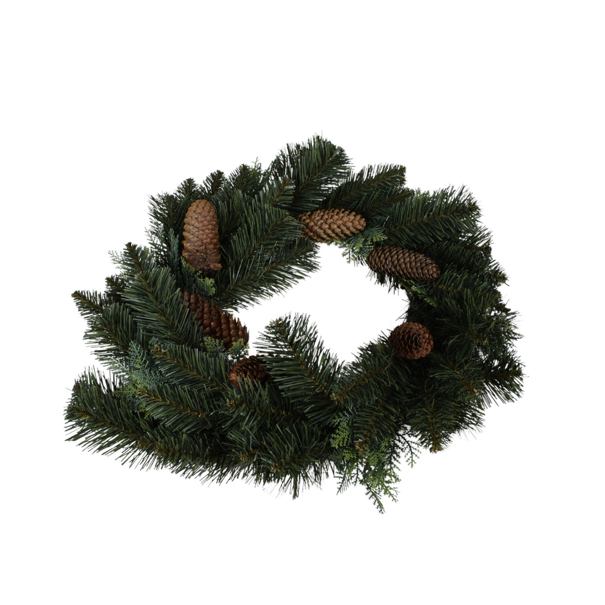 Vihreä koristekranssi, 50 cm