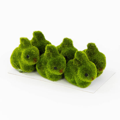 Vihreä pääsiäiskoriste, 4 cm, 6 kpl / pakkaus