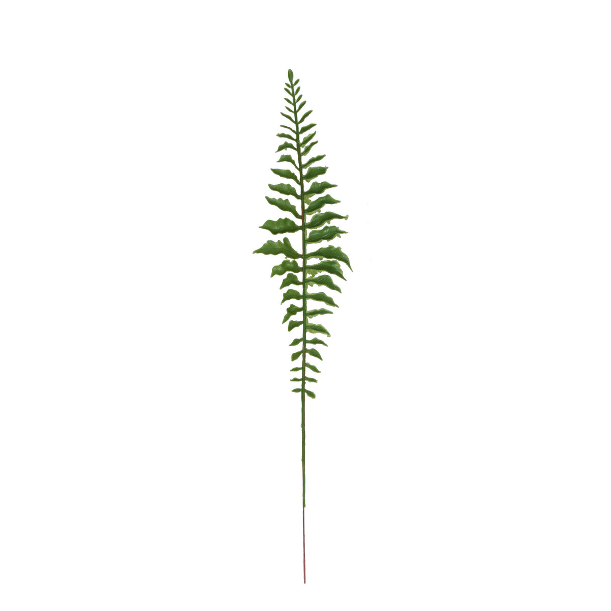 Vihreä saniainen – tekolehti, 42 cm