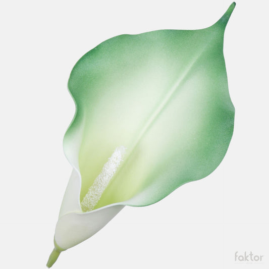 Vihreä tekokallan kukkapää, 20 cm