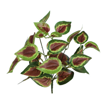 Vihreä tekokukkakimppu, 37 cm