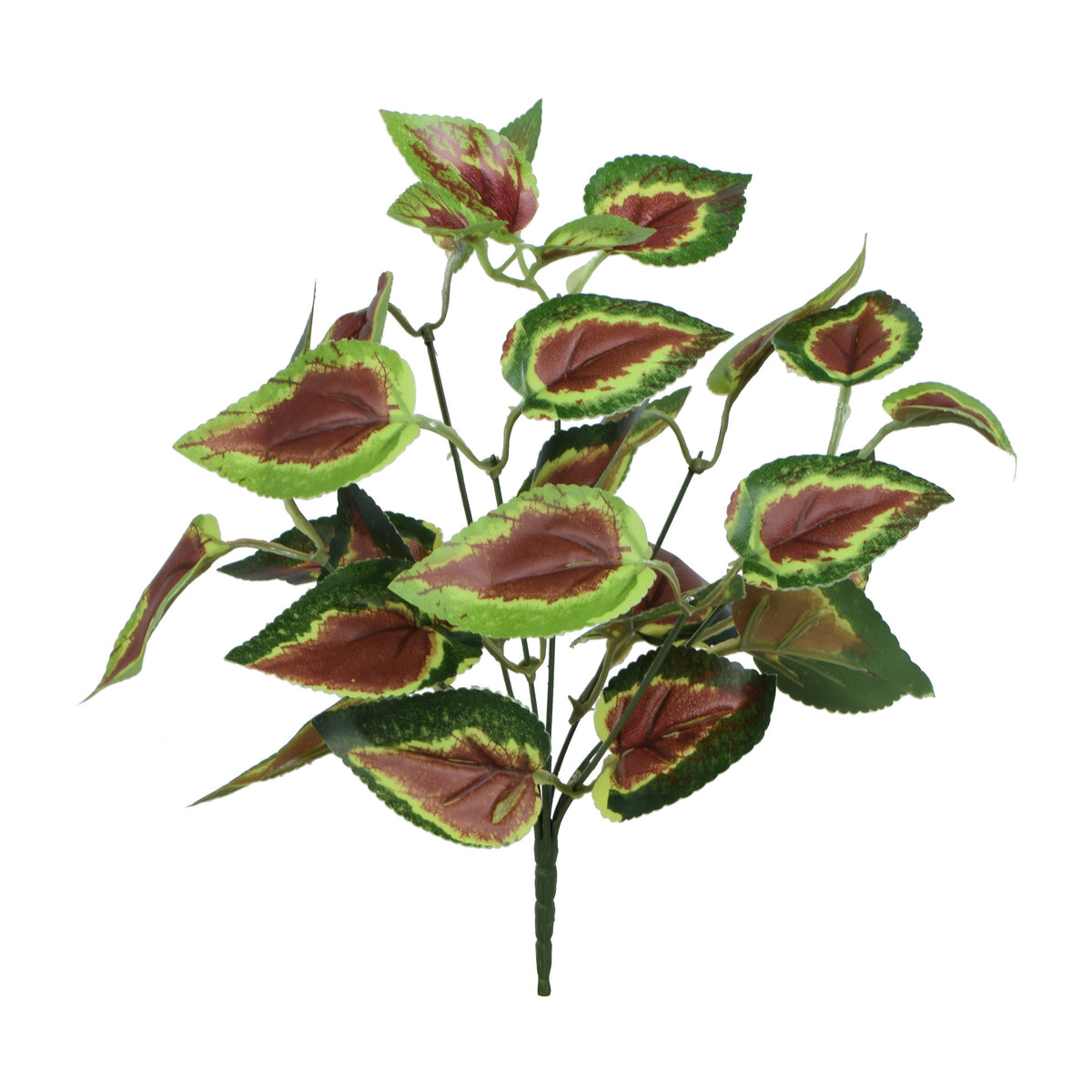 Vihreä tekokukkakimppu, 37 cm