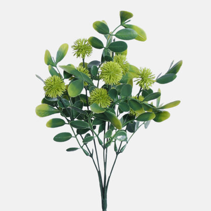 Vihreä tekoohdakkeen kimppu, 30 cm