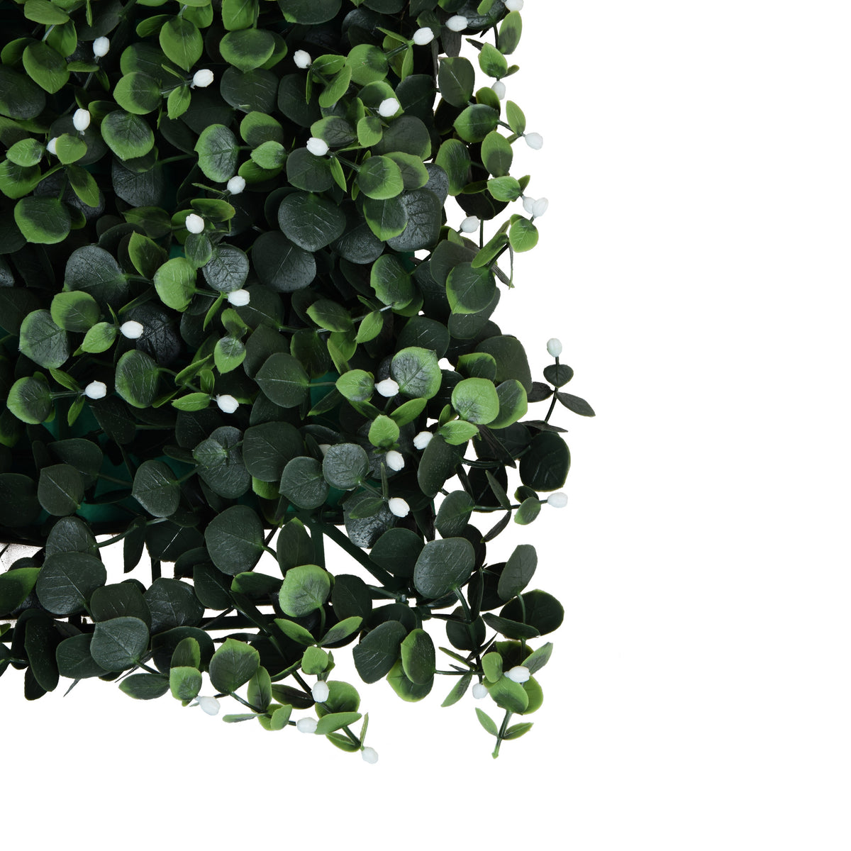 Vihreä/valkoinen eukalyptus – tekokasvi, 50 cm