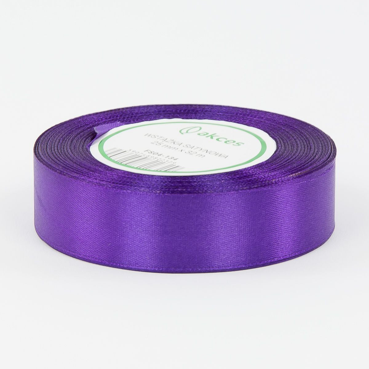 Violetti koristenauha, satiini, 25 mm