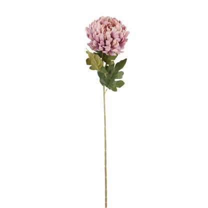 Violetti tekokrysanteemin kukkavarsi, 75 cm