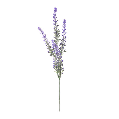 Violetti tekolaventelin kukkavarsi, 33 cm