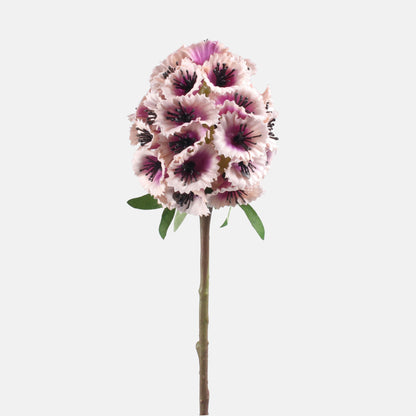 Violetti tekoneilikan kimppu, 58 cm
