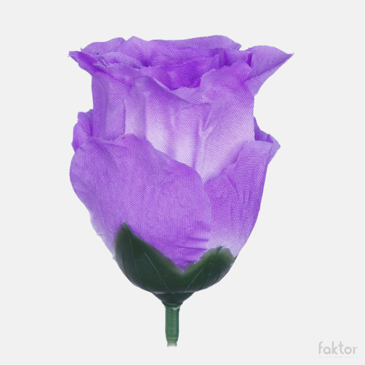 Violetti tekoruusun kukkapää, 5.5 cm