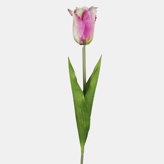 Violetti tekotulppaanin kukkavarsi, 53 cm
