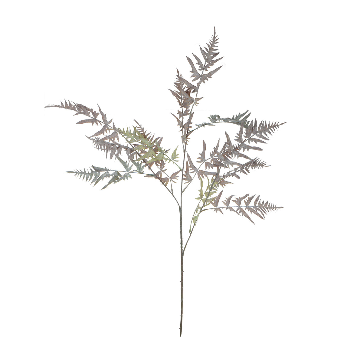Violetti/tumma/vihreä saniainen – tekoköynnös, 98 cm