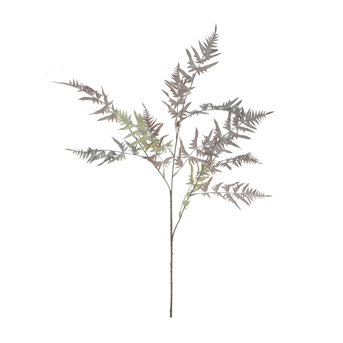 Violetti/tumma/vihreä saniainen – tekoköynnös, 98 cm