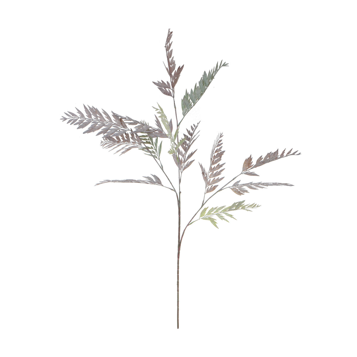 Violetti/vihreä saniainen – tekoköynnös, 98 cm