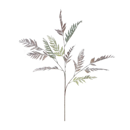 Violetti/vihreä saniainen – tekoköynnös, 98 cm