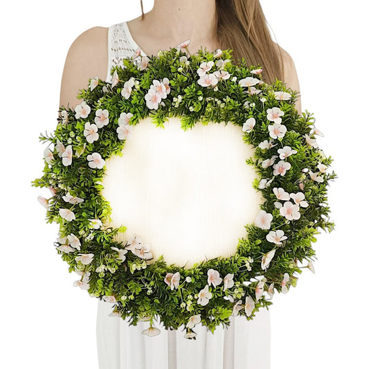 Kukallinen kranssi 50cm vihreä
