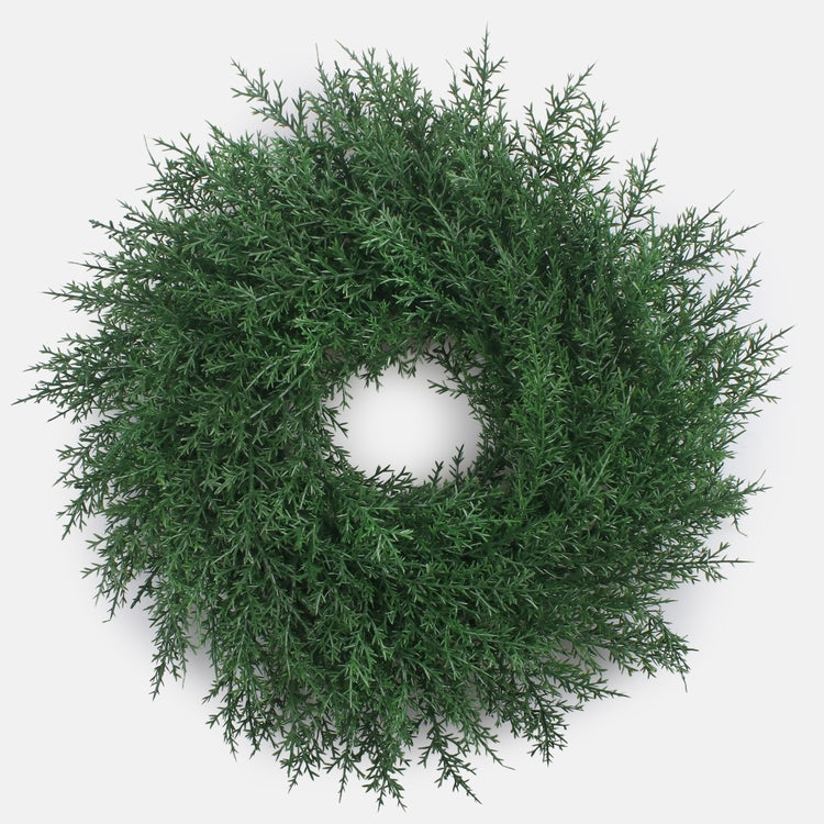 Sypressikranssi 14" 
vihreä