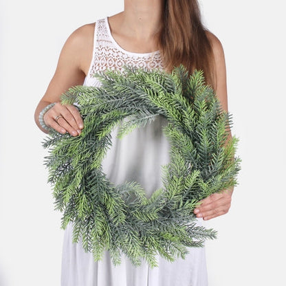 Laventelikranssi 54 cm 
luutnantti green