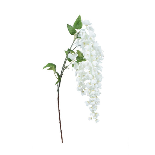 Wistaria tekokukka valkoinen - Tekokukat.fi