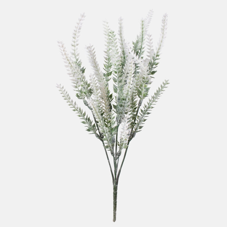 Heather valkoinen 2 - Tekokukat.fi