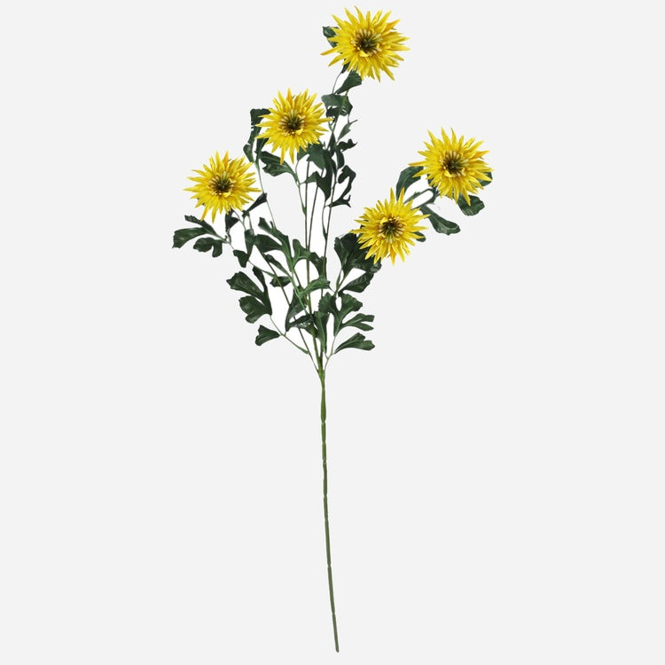 Pyretrum tekokukka keltainen - Tekokukat.fi