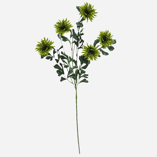 Pyretrum tekokukka vaaleanvihreä - Tekokukat.fi